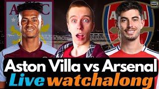 ️ ASTON VILLA vs ARSENAL live Premier league watchalong with @MrRobo19TV