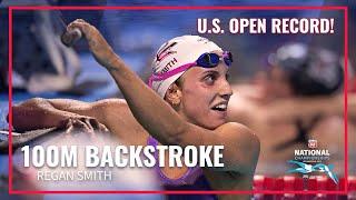 Regan Smith Breaks Her Own U.S. Open Record in Stacked 100 Back | Phillips 66 National Championships