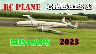 RC PLANE CRASHES & MISHAPS COMPILATION # 2 - TBOBBORAP1 - 2023