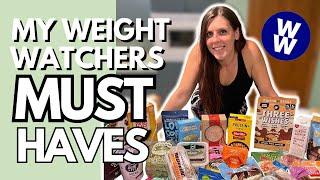 MY WW MUST HAVES | Top 30 Foods That Have Helped Me Lose Over 70 Pounds SUSTAINABLY | WEIGHTWATCHERS