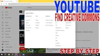   How To Find Creative Commons Videos On YouTube 