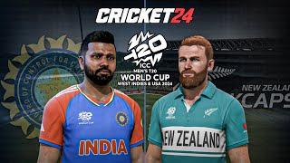 Virat Kohli  - India vs New Zealand - T20 World Cup 2024 - Cricket 24 #5