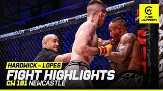 FEATHERWEIGHT TITLE FIGHT  | Harry Hardwick vs. Keweny Lopes | CW 181 Newcastle Fight Highlights