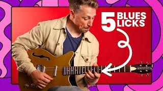 5 Blues Licks For Beginners