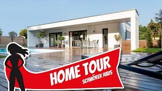 Bungalow am Hang mit Pool und Einliegerwohnung von Schwörer Haus | Home Tour | Hausbau Helden