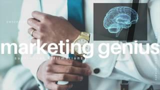 Become a Marketing Genius 𝘢𝘧𝘧𝘪𝘳𝘮𝘢𝘵𝘪𝘰𝘯𝘴 | Smartest Marketer In the World