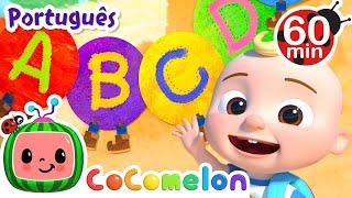 Canção do ABC | 1 HORA de Cocomelon em Português | Desenhos Animados e Músicas Infantis