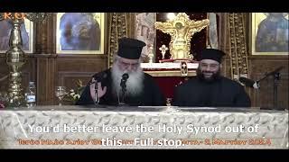 Metropolitan of Morfou Neophytos : "This is what Gerontissa Galaktia told me"