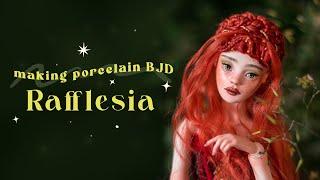 Making porcelain BJD - Rafflesia, the process behind ball-jointed dolls