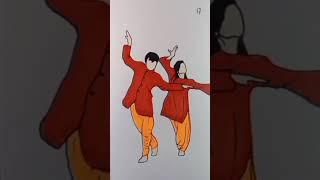 Radha Kaise Na Jale.  #sudipto_arts #flipbook #trending