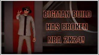 THIS NEW BIGMAN BUILD HAS BROKEN NBA 2K24