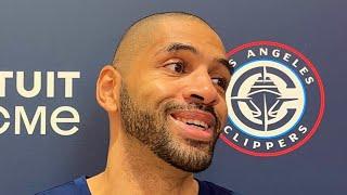 Nicolas Batum Reacts To Clippers First Practice With Kawhi Leonard