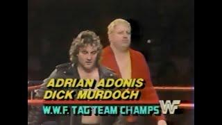 Jack & Jerry Brisco vs Dick Murdoch & Adrian Adonis   Championship Wrestling Nov 24th, 1984