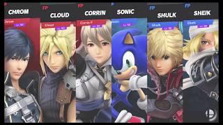 Super Smash Bros Ultimate Amiibo Fights   Request #6309 C Team vs S Team