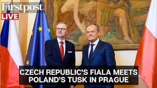 LIVE: Czech Republic's PM Petr Fiala Meets his Polish Counterpart Donald Tusk