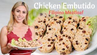 Chicken Embutido (Filipino Meatloaf)