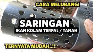 Cara Membuat Lubang di paralon  dan cara mengukur mata bor