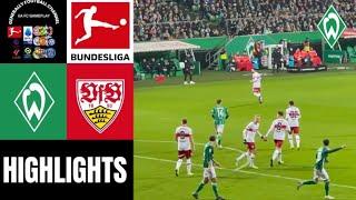 SV Werder Bremen vs VFB Stuttgart  12.Spieltag Bundesliga Highlights