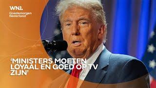 Donald Trumps kabinet vol tv-beroemdheden