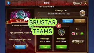 Brustar Titan Brawl: The BEST Team! #herowars #hwamoeba #amoeba #titanbrawl