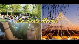 La Santa Market, Walk with a fun party ending