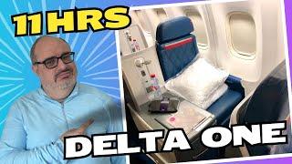 Traveling to Honolulu, Hawaii in Delta One 767 Business Class Reviews by Seriously | Travel Vlog