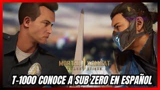 MK1 T 1000 CONOCE A  SUB ZERO EN ESPAÑOL  Mortal Kombat 1 Kombat Reigns 2025