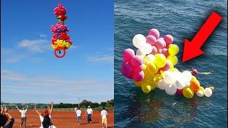 El trágico final del sacerdote que volaba amarrado a 1,000 globos