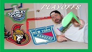 NHL PLAYOFFS - RANGERS / SENATORS - BEST OF 3 - QUINNBOYSTV