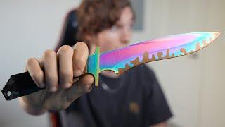 OPENING MORE INSANE IRL CSGO KNIVES!!