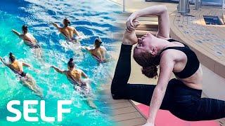 A Pro Synchronized Swimmer's Daily Wellness Routines & Rituals | On The Grind | SELF