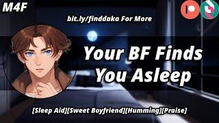 {M4F} Boyfriend Finds You Asleep In His Bed | [Sleep Aid][Rain][Praise]