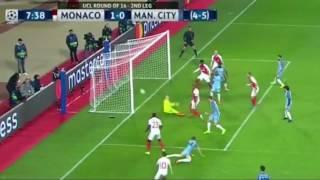 Gol De Mbappe Monaco vs Manchester City  -  Champions League 15/03/2017 HD