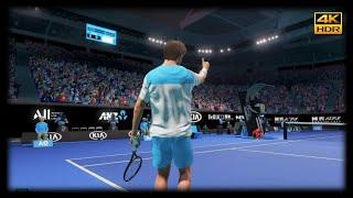 AO Tennis 2 - First Minutes Gameplay / Australian Open (Complete Season) [4K 60FPS HDR]