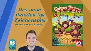 Spitze Skizze - Strichmännchen treffen auf Ausschlussverfahren - Regeln und Review 4K