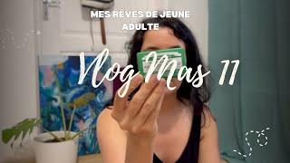 Vlogmas 11 : Yoga, Art, carnet de voyage bientôt fini et j'ai fait mon choix !