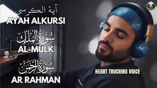 Peaceful Quran Recitation of Ayah Alkursi, Surah AlMulk, Arrahman| SOFT VOICE | Dzikir Cahaya Hati