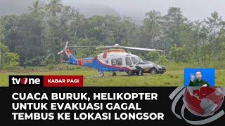 Evakuasi Korban Longsor Tambang Emas Ilegal Menggunakan Helikopter Terkendala Cuaca | tvOne