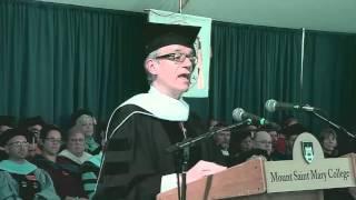 Dr.  George V.  Lombardi's Commencement Speech at Mount Saint Mary College
