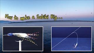 DIY Sabiki rig /Jig Sabiki / How to make my own style Sabiki Hooks and Rigs