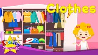 Kids vocabulary - Clothes - clothing - Learn English for kids - English educational video