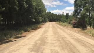 Dirt road from Greyton to Riviersonderend, Western Cape