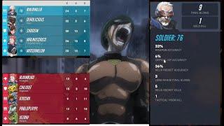 Overwatch 2 - PUSH | COMP | Soldier 76 - Mumen Rider