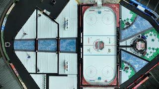 Epic Drone Cam Footage of the Winter Classic at Wrigley Field