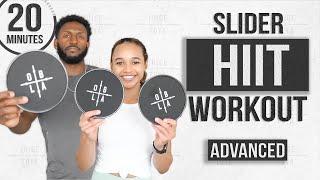 20 Minute Full Body Exercise Slider HIIT Workout (+ Modifications)