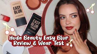 Review & Wear Test of the HUDA Beauty EASY BLUR Foundation  | Julia Adams