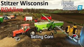 Selling Corn | E29 Stitzer Wisconsin | Farming Simulator 22