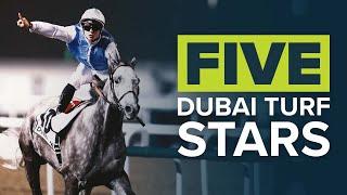 ALMOND EYE, BENBATL & SOLOW: 5 DUBAI TURF WINS AT MEYDAN