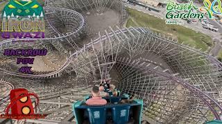 Iron Gwazi Backrow P.O.V Busch Gardens Tampa