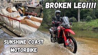 I BROKE MY LEG... Sunshine Coast Motorbike Gone Wrong!!